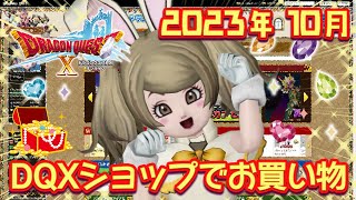 【ドラクエ10 実況】ドラゴンクエストⅩショップでお買い物☆2023年10月☆夏も終わり・・でも気になるアイテムがあるんです！🥺