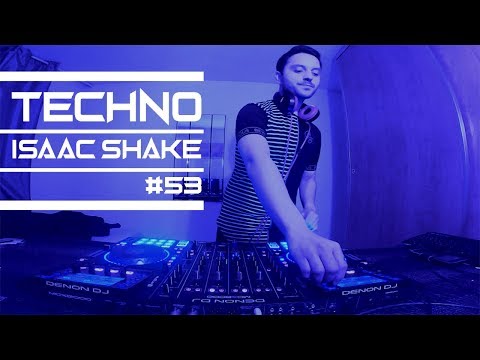 TECHNO Music by Isaac Shake - DJ MIX in live (DARK TECHNO) #53