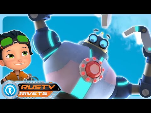 You WIll Never Defeat Me! 🤖 | Rusty Rivets | Cartoons for Kids
