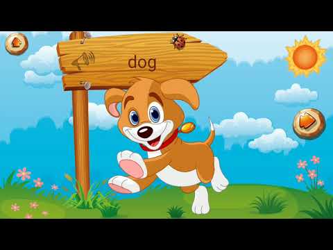 Puzzles for kids Farm Animals Video