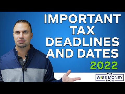 YouTube video about Discover the Crucial Tax Deadlines