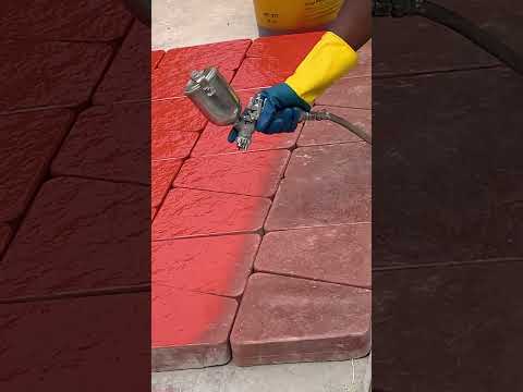 High gloss paver block glossy acrylic lacquer coating