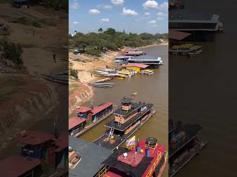 Esto es puerto Gaitán, Meta Colombia￼