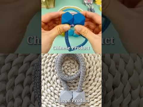 Magnetic Curtain Tieback Diamond Pack of 2