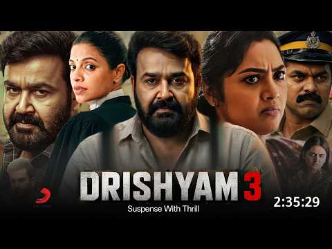 Drishyam 3 Full Movie Hindi Dubbed 2026 Latest Collection | Mohanlal Jeethu Joseph | South Movie
