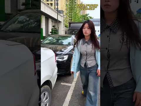 female driver to pull out of a parking space 😎💪#car #parking #tutorial #shorts #viral #youtube