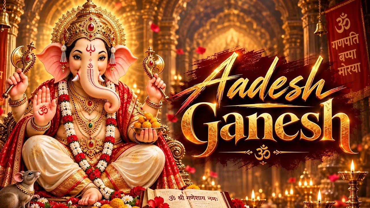 Ganesh Chaturthi 2026 | Aadesh Ganesh | Ganesh Mantra Song | Ganpati Bappa Morya | Ganesh Bhajan