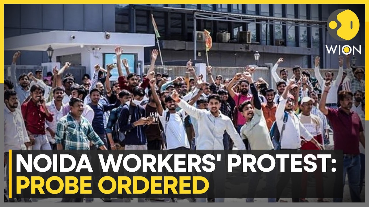 Noida Workers' Protest: Workers Held Protests Demanding Salary Hike; Probe Ordered | WION