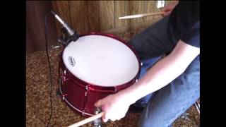 Video thumbnail for Udrum Cherry Bomb Snare! by Husqvarna 372