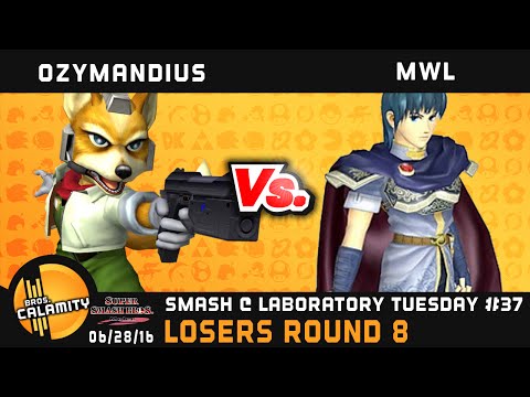 S@LT #38 | MWL (Marth) vs Ozymandias (Fox) - Losers Round 8 - SSBM