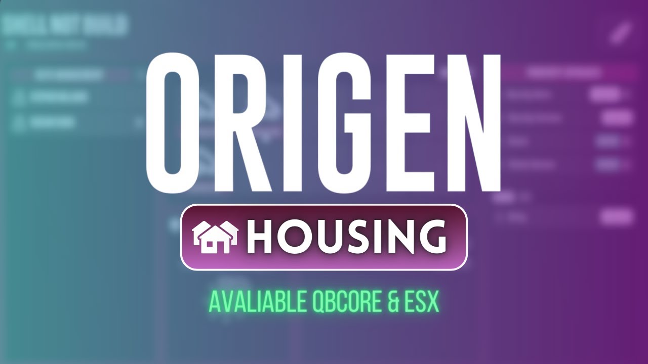 ORIGEN HOUSING