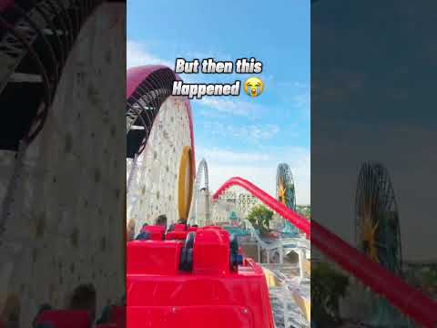 The SCARIEST Rollercoaster Incident😱 #shorts