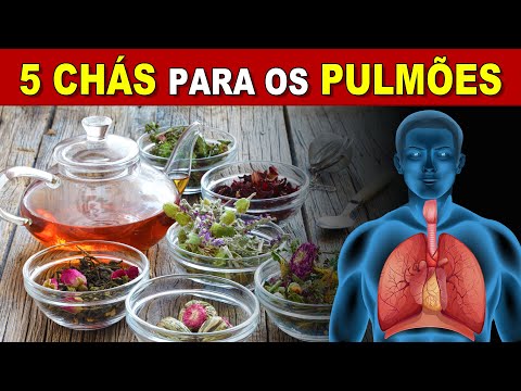 5 Melhores CHÁS PARA OS PULMÕES - Respirar Melhor, Limpar e Proteger! Como Usar e Dicas