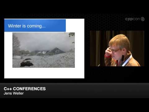 CppCon 2014: Lightning Talks - Jens Weller "C++ Conferences"