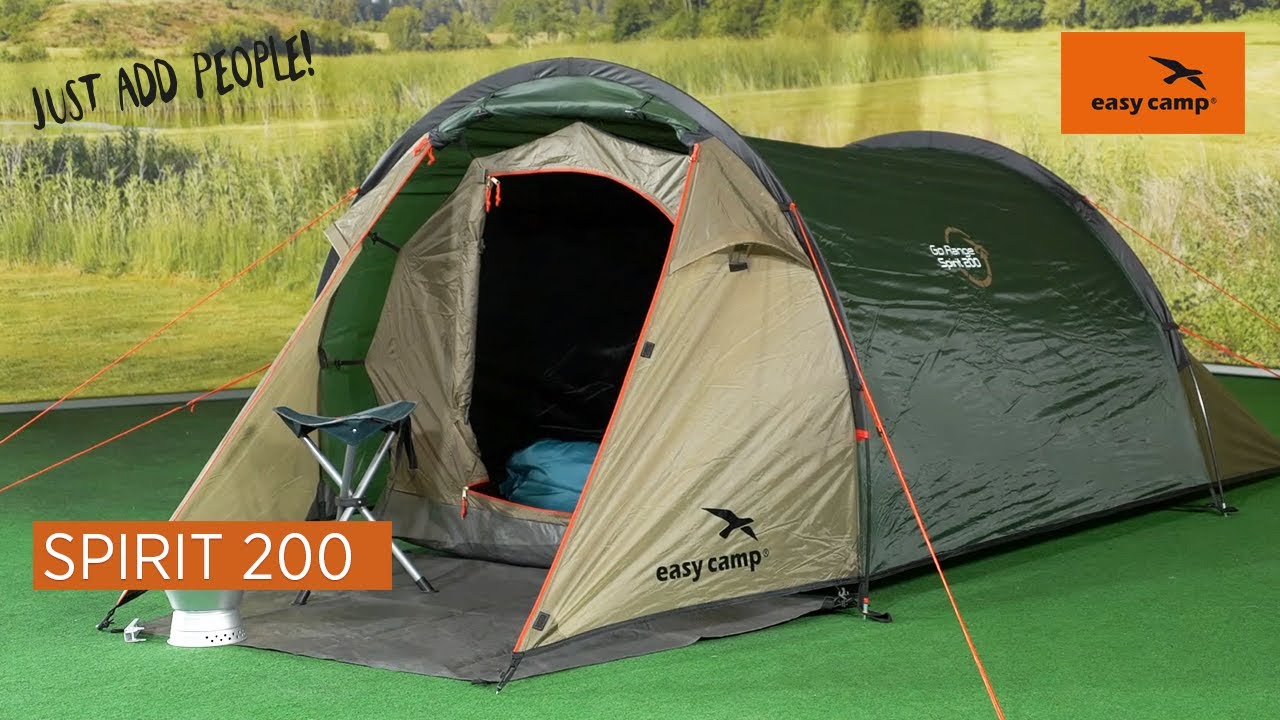 Палатка двухместная Easy Camp Spirit 200 Rustic Green (120396)