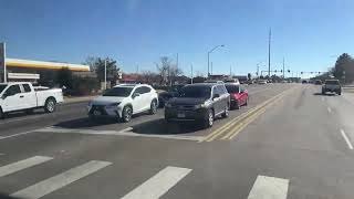 Denver RTD 104L Bus || Wagon Road Park & Ride - Denver International Airport - Full Ride!