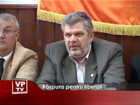 Răspuns pentru liberali