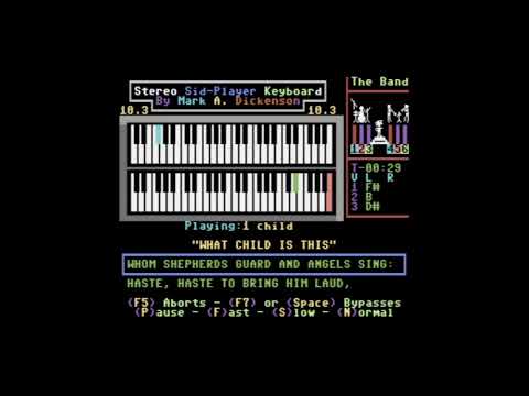 Commodore 64 SID music - What Child is This