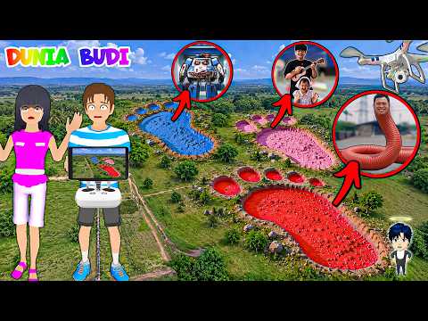 Yuta Mio Panik! Drone Menangkap CACING IBNU, PERMISI KAKAK KITA MAU NGAMEN Mengerikan DiKota Sakura😱