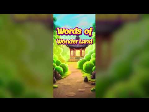 Words Of WonderLand, Word Connect Word Puzzle Game Video