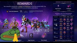 DOTA 2 - THE MOST DEGENERATE PREDICTION! ROAD TO FREE ARCANA!