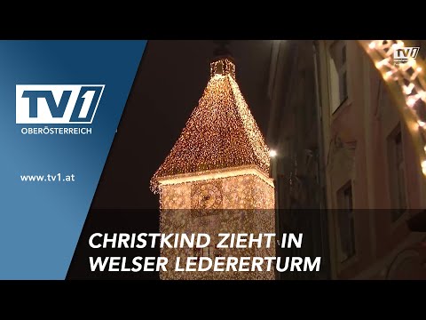 Christkind wohnt ab sofort wieder in Wels