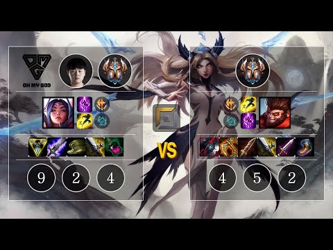 OMG Curse Irelia vs Wukong Top - KR Challenger Patch 10.11