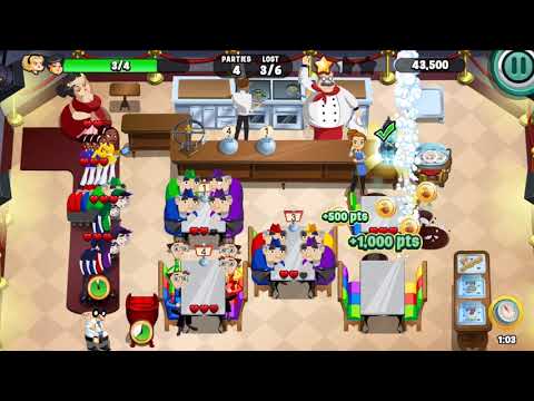 2018 Diner Dash Le Gordon Bleu level 115