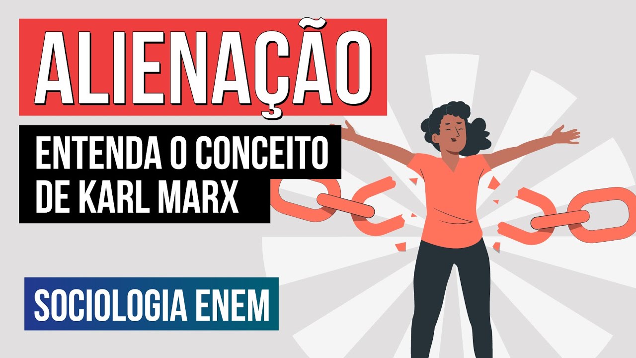 ALIENAÇÃO: entenda o conceito de Karl Marx | Sociologia para o Enem | Fábio Luís Pereira