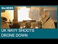 Royal Navy Ship Shoots Down Houthi Drones In Red Sea Attack ITV News