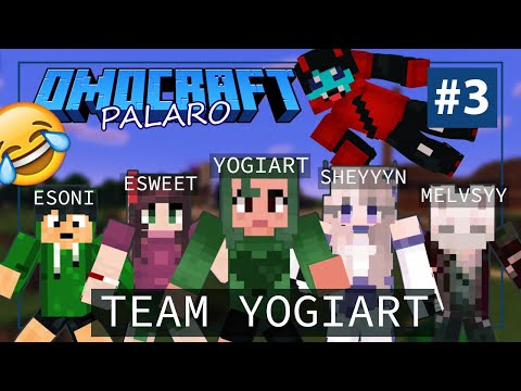 Esoni TV -  OMOCRAFT GAME #3 - TEAM YOGIART VS TEAM POTPOT ||  THIS IS THE TIME (Minecraft Tagalog)