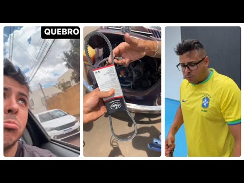 RENATO GARCIA QUEBROU O FUSCA 😱