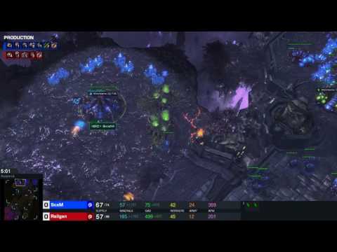 StarCraft 2 - ZvZ 3 Roach Opener vs Roaches