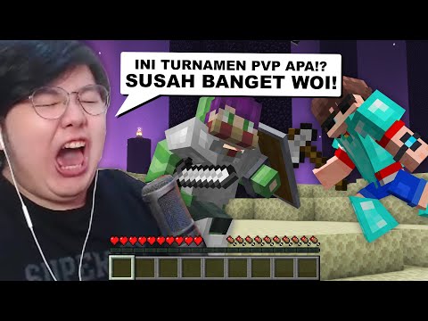 Aku Bikin Turnamen ANTAR YouTuber Dengan SISTEM PVP Minecraft Terbaru ..