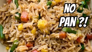 Fried Rice… Without a Pan?!