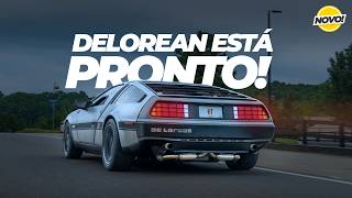 Back to the Future with with a Ferrari engine and FT700PLUS: The most insane DeLorean in the world!