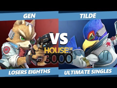 Smash Ultimate Tournament - Gen (Fox) Vs. Tilde (Falco) SSBU Xeno 155 Losers Eighths