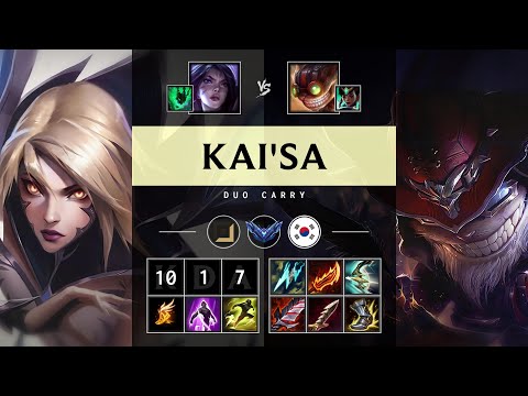 Kai'Sa ADC vs Ziggs - KR Diamond Patch 25.06