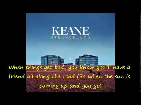 On the road | Keane *lyrics*