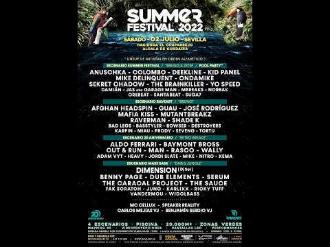 MIAU Summer Festival 2022 Hacienda El Chaparrejo Alcalá de Guadaira Sevilla