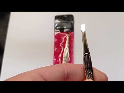 PINÇA SOLINGEN DOURADA PONTA RETA