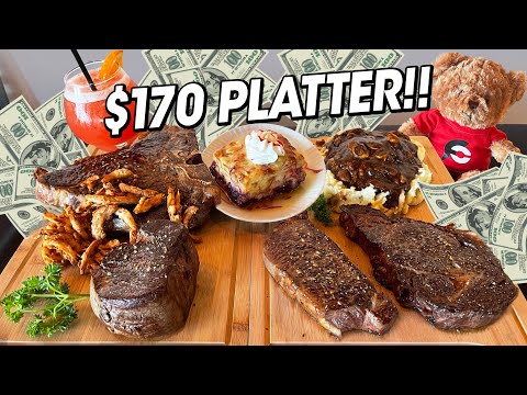 Austin's 7lb Steak Challenge w/ Filet Mignon,...