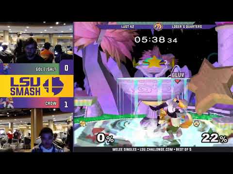 LUST 42 - GOL | JSalt (Sheik) vs Crow (Fox)