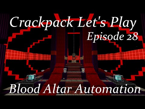 To Asgaard - Minecraft Crackpack Lp Ep 28: Blood Altar Automation