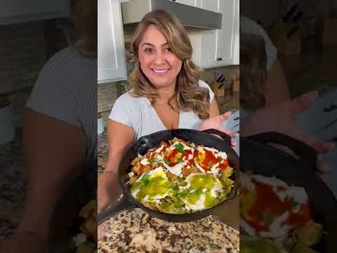 The Best Chilaquiles Divorciados Recipe | Salsa Verde Chilaquiles and Salsa Rojo Chilaquiles