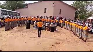 Zambian Catholic on world youth day singing festiv