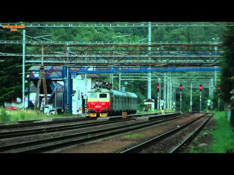 VLAKY-DIMIR (HD): Lokomotivy řady 242 ČD "Plecháč" v období 2009-2010 na tratích 250 a 260