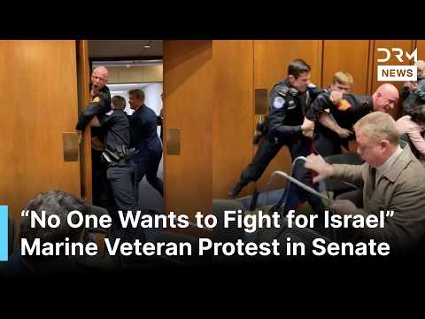 ON CAMERA: Brian McGinnis Dragged Out of U.S. Senate Hearing, Arm Injured During Protest | AC1B
