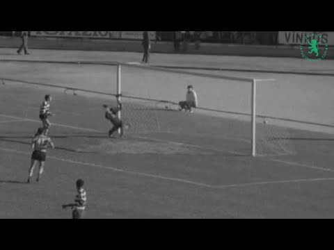 Vítor Damas no Académica x Sporting de 1970/71