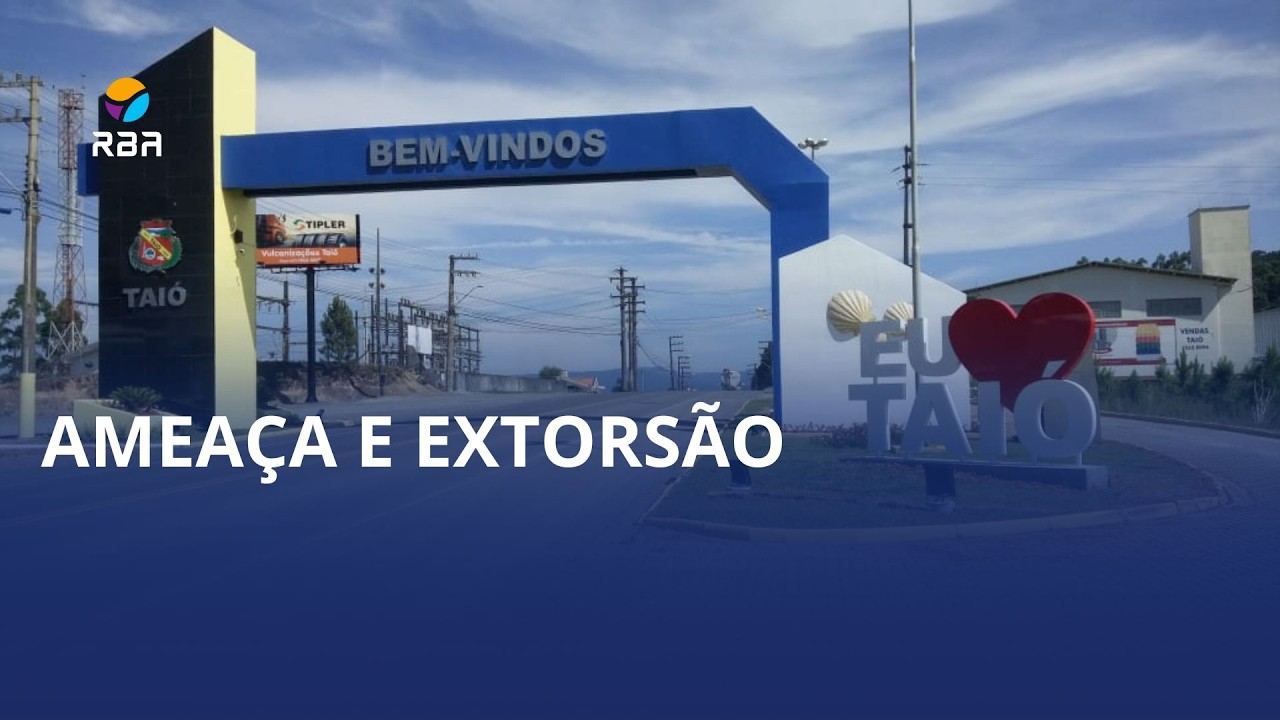 Comerciantes de Taió denunciam ameaça e tentativa de extorsão
